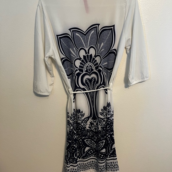 Christina Love S Blue Flower Dress - Picture 5 of 5